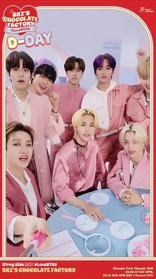 [VIDEO] 220212 Stray Kids Message @ Stray Kids 2ND #LoveSTAY 'SKZ’S CHOCOLATE FACTORY'