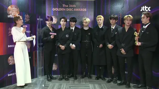 [VIDEO] 220108 Stray Kids Interview @ The 36th Golden Disc Awards