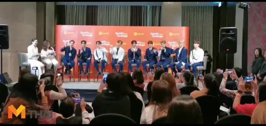 [VIDEO] 191016 Stray Kids @ Press-Conference Spotify On Stage BKK 2019