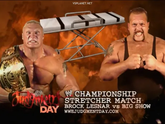 Brock Lesnar vs. Big Show - Judgement Day 2003