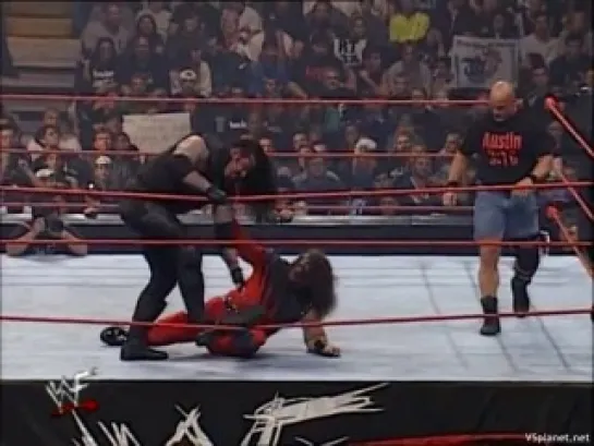 The Undertaker vs. Kane (referee Steve Austin), WWF Title match, Judgment Day 1998