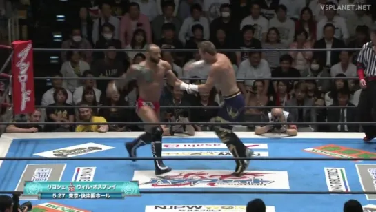 Will Ospreay vs Ricochet, NJPW Best of the Super Juniors 27.05.2016 (d6)