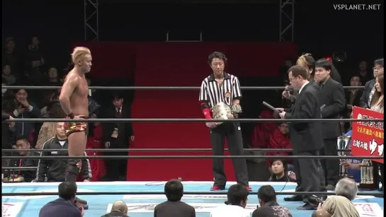 Hiroshi Tanahashi (c) vs Kazuchika Okada II, NJPW New Beginning 2012 - IWGP Championship Match