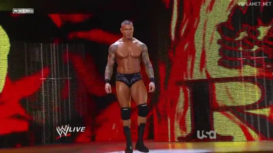 Dolph Ziggler vs Randy Orton, WWE Monday Night RAW 17.01.2011