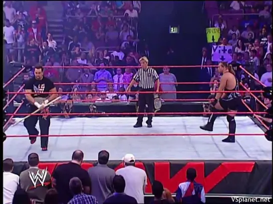 Tommy Dreamer vs. Rob van Dam - WWF RAW: 26.08.2002 - Intercontinental & Hardcore Titles Unification Match