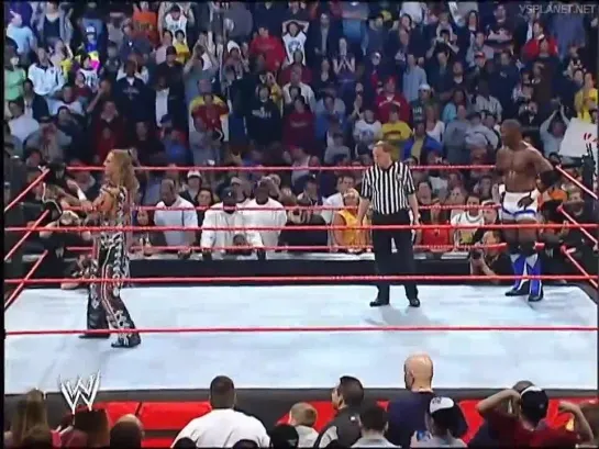 Shawn Michaels vs. Shelton Benjamin - WWE RAW, 02.05.2005