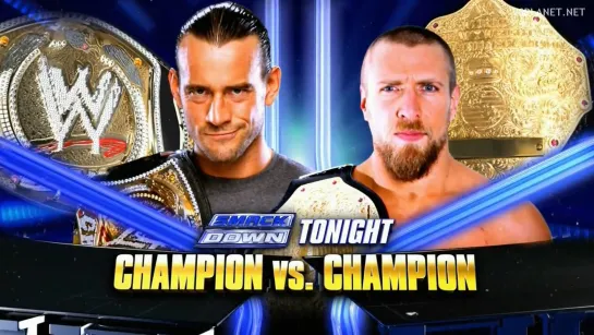 CM Punk vs Daniel Bryan: Champion vs Champion,WWE Super Smackdown 21.02.2012