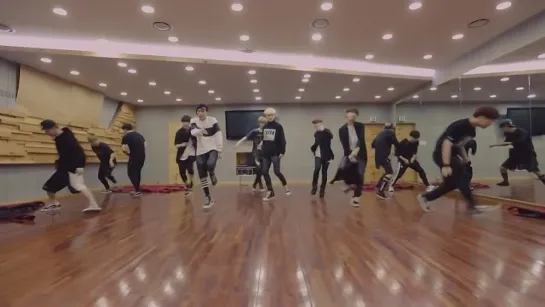 mirrored [Dance practice]  BOYFRIEND - WITCH  밀당버전(Zoom In & Out ver.) 2014