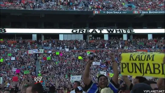 Sheamus vs Daniel Bryan - WWE WrestleMania XXVIII - World Heavyweight Championship match