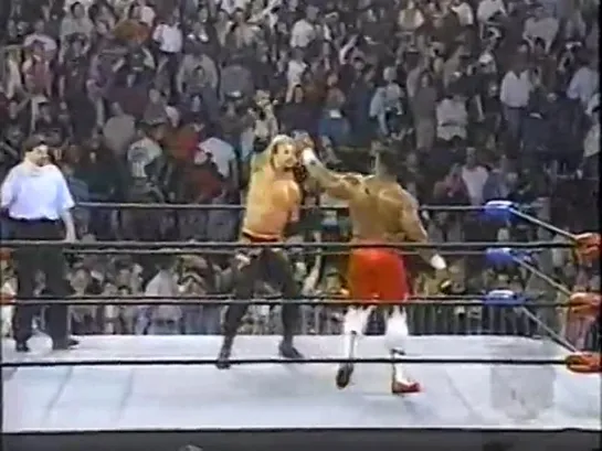 WCW Nitro 04.11.1996 - Outsiders in the Crowd