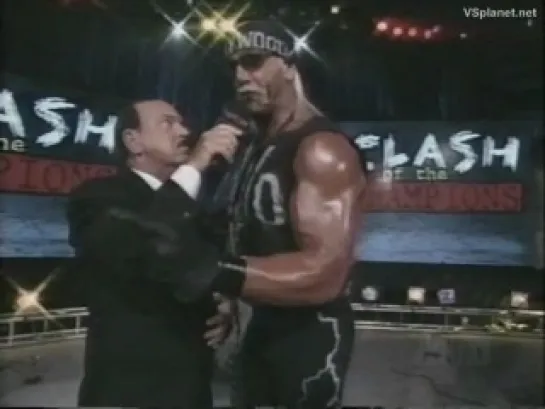 WCW Clash of the Champions XXXIII 15.08.96 - Hulk Hogan Promo