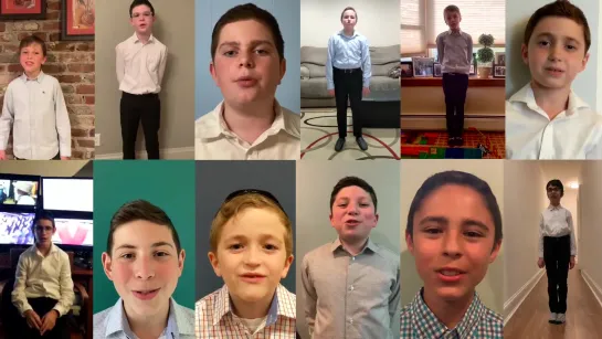 The Yeshiva Boys Choir - Ess Ponecha (A Cappella Home Edition) • Израиль | 2020