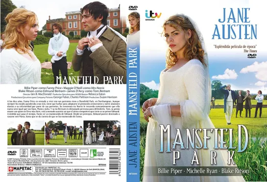 Мэнсфилд Парк  Mansfield Park 2007 English Films