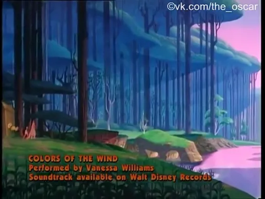 POCAHONTAS - "Colors of the Wind" by Vanessa Williams. Oscar 1996