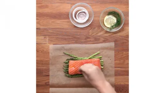 рыба запеченая Parchment Baked Salmon 4 Ways