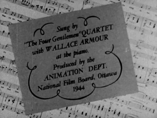 Alouette _ Жаворонок (1944) René Jodoin et Norman McLaren _ Рене Джодоин и Норман МакЛарен. Канада