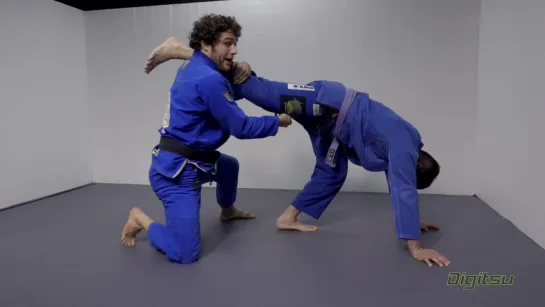 Jon Satava - X Guard vs running opponent