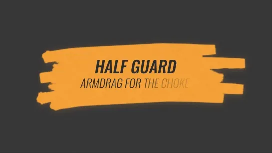 André Monteiro - 6 half guard armdrack to choke