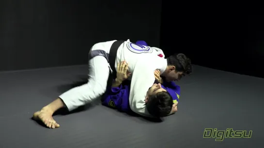 Lucas Lepri KOB - lapel control knee on belly cross choke