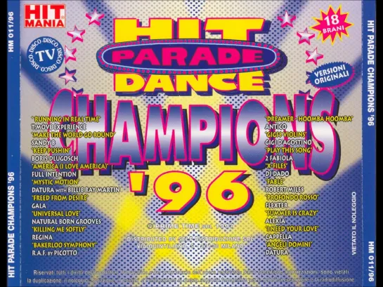 Hit Parade Dance Champions 96