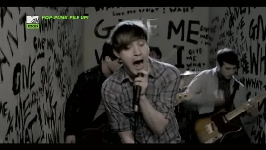 Kids In Glass Houses - Give Me What I Want (MTV Rocks) Pop-Punk Pile Up!