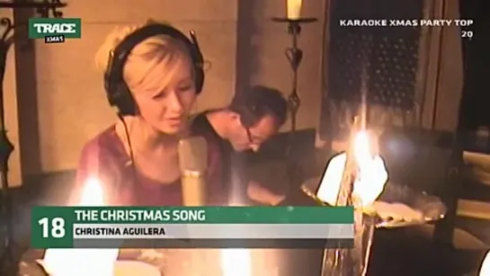 Christina Aguilera - The Christmas Song (Trace Xmas) Karaoke Xmas Party Top 20. 18 место