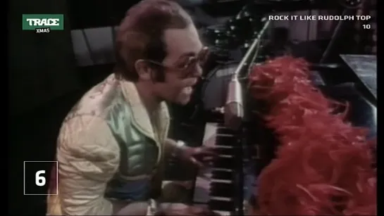 Elton John - Step Into Christmas (Trace Xmas) Rock It Like Rudolph Top 10. 6 место