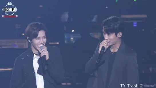 170924 MC's Yuta (NCT) & Yuto (Pentagon) Part 2 @ 10th KMF 2017