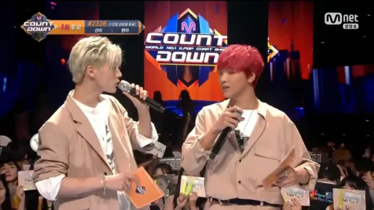 170907 MC's Jeno & Haechan (NCT) Cut 1 @ M!Countdown