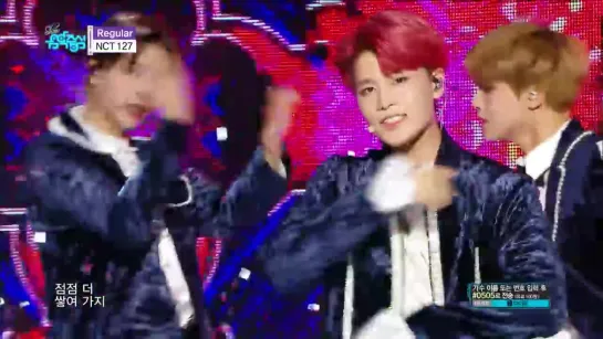 60FPS 1080P _ NCT127 - Regular, 엔시티127 - 레귤러 Show Music Core 20181020