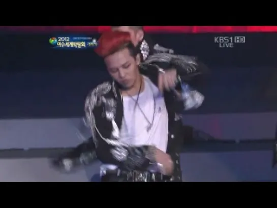 120511 BIG BANG - Fantastic Baby on Yeosu 2012 World Expo Opening