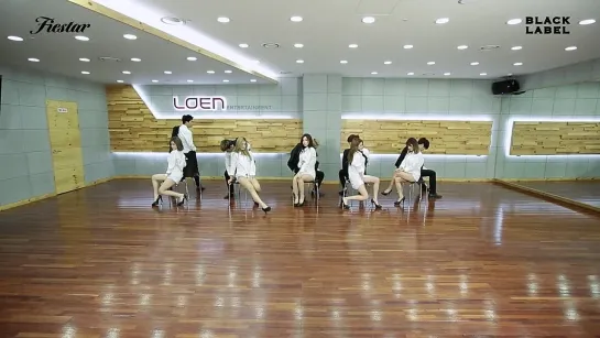 FIESTAR 'You're pitiful' Dance Practice white shirts ver