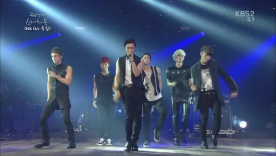 BEAST - Shadow  Live on KBS2 Yoo Hee Yeols Sketchbook