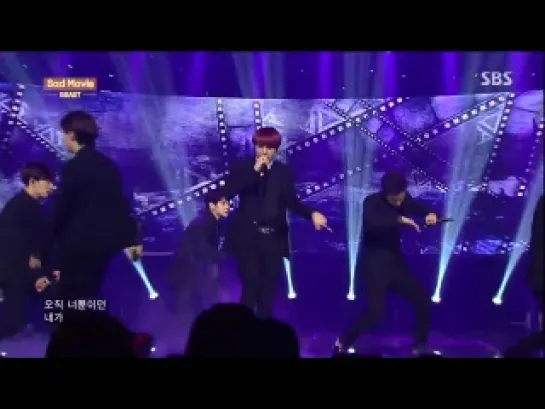 BEAST - Sad Movie  @인기가요 Inkigayo 140727