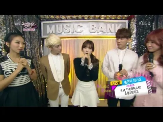 140228 Music Bank backtsage interview