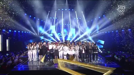 140223 Soyou & JungGiGo - NO.1 @ Inkigayo