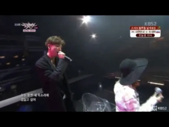 [PERF] 140221 Soyou & JungGiGo - Some @ Music Bank