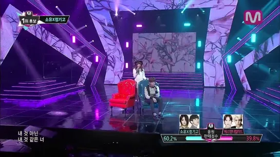 [PERF] 140220 Soyou & JunggiGo - Some @ M! Countdown