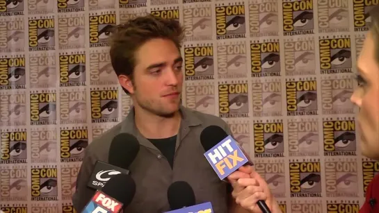 Robert Pattinson Talks 'Alien' Aspect of 'Breaking Dawn Part 2' @ Comic-Con 2012