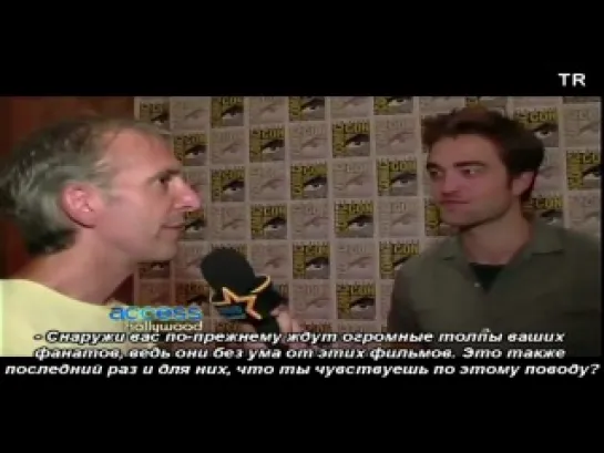 AH ComicCon Robert (русские субтитры)