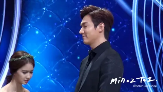 26.11.2015 Lee Min Ho at Blue Dragon film Awards Ceremony