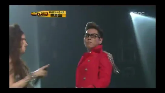 Seunghyun as Gummys surprise on Im a singer2011