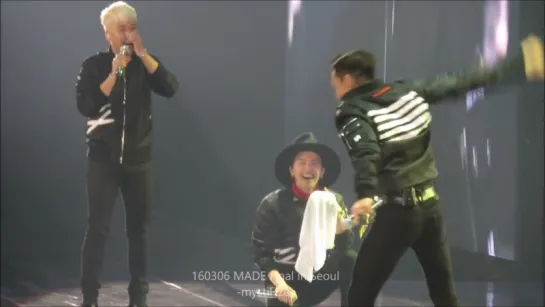 160306 MADE Final_ GD  RI Reaction to Dance Machine TOP