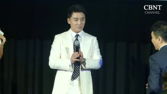 171220 빅뱅 승리 Seungri BIGBANG in DR.GLODERM Press Conference in Bangkok