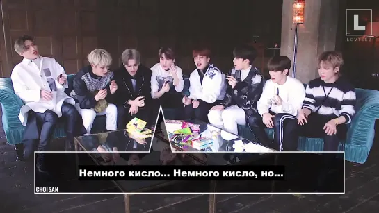 [рус.саб] ATEEZ Candy Challenge