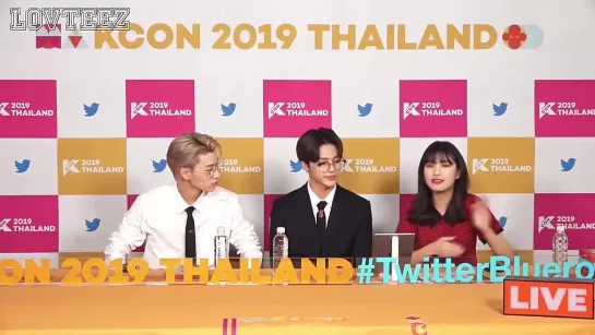 [рус.саб] УСаны ATEEZ на Twitter Blueroom Thailand KCON 2019