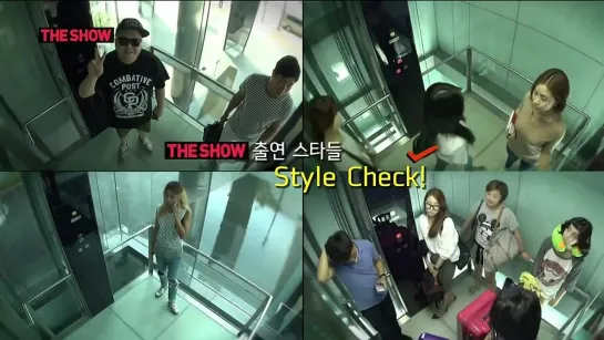 [BACKSTAGE] 140819 Sistar @ SBS MTV The Show