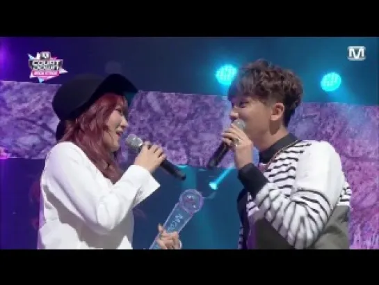 [BACKSTAGE] 140307Soyou & JungGiGo @ M!Countdown