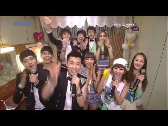 02.06.10 Sistar + Infinite @ Music Bank Backstage