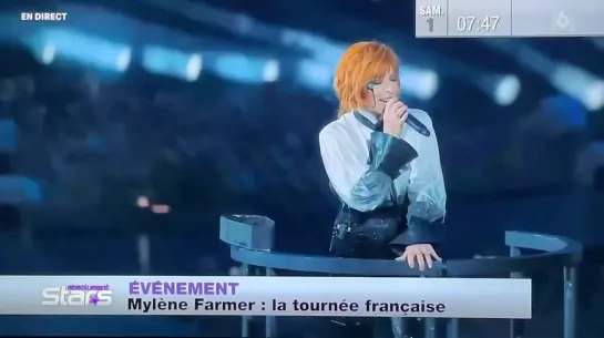 MYLENE FARMER || M6 Absolument Stars - évènement tournée Nevermore 2023 || 01.07.2023